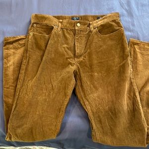 J Crew brown corduroy pant